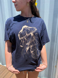 Navy jellyfish tee