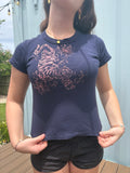Tiger Lily baby tee