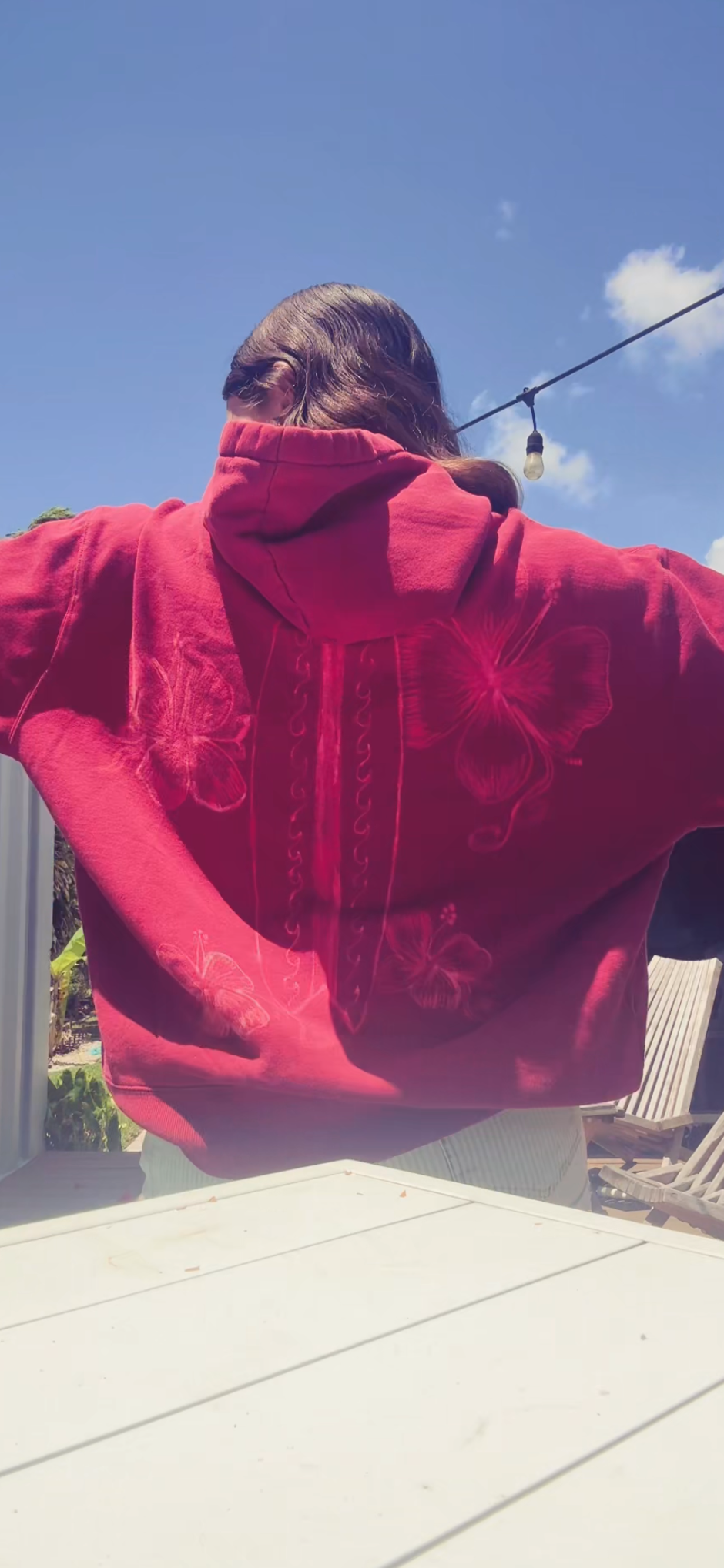 Hibiscus surf hoodie 🏄‍♀️ 🌺