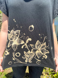 Bleached Cotton-Blend T-Shirt