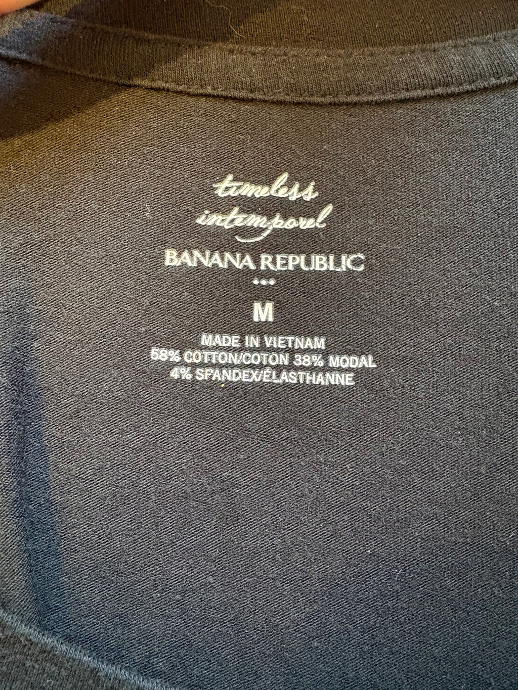 Bleached Cotton-Blend T-Shirt