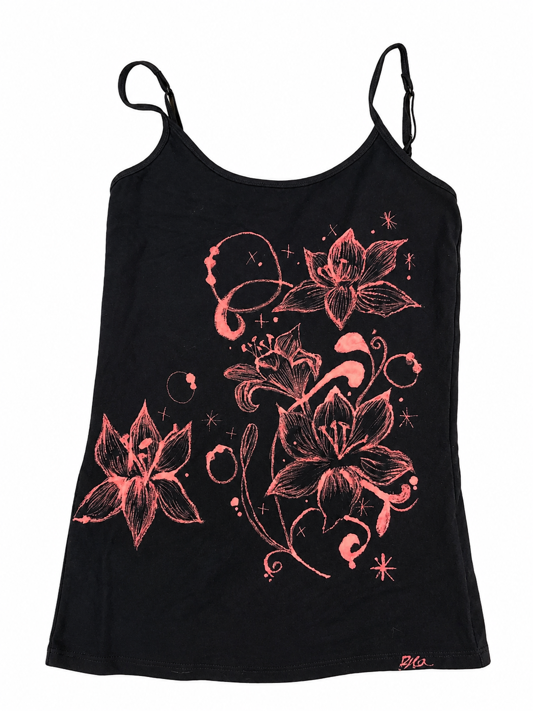 Tiger lily tank top